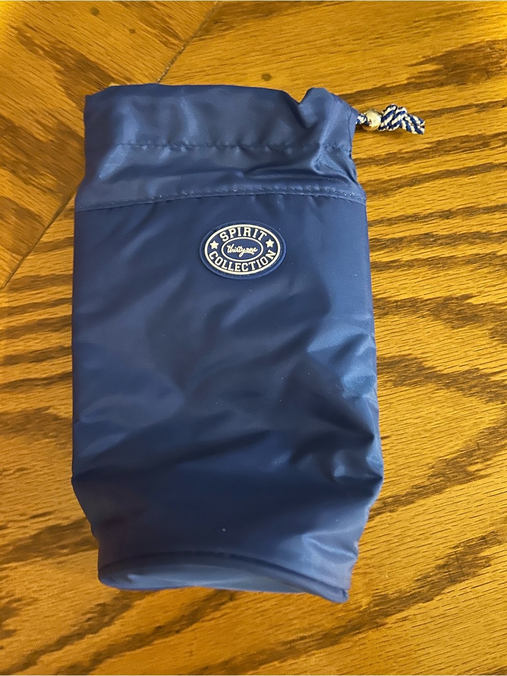 Thirty-one Spirit Collection Royal Blue Drawstring Pouch